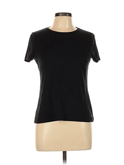 Pre-owned Talbots Short Sleeve T-shirt In Black