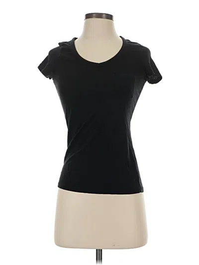Pre-owned Talbots Short Sleeve T-shirt In Black