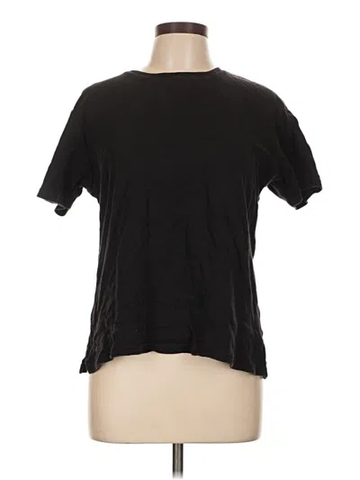 Pre-owned Talbots Short Sleeve T-shirt In Black