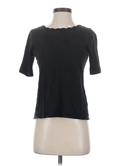 Pre-owned Talbots Short Sleeve T-shirt In Black