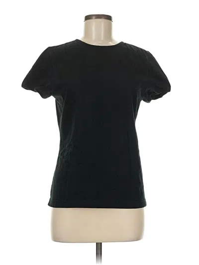 Pre-owned Talbots Short Sleeve T-shirt In Black
