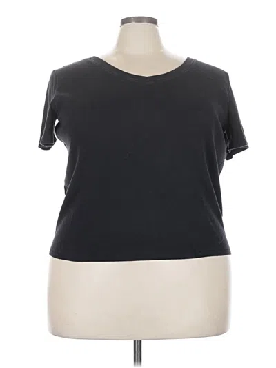 Pre-owned Talbots Short Sleeve T-shirt In Black