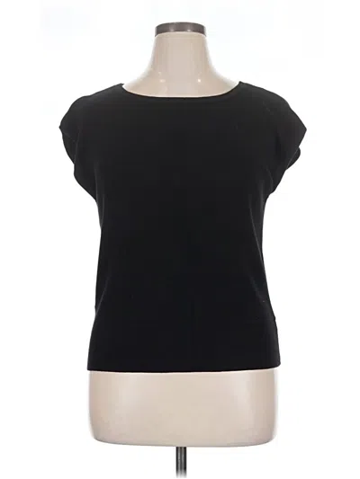 Pre-owned Talbots Short Sleeve T-shirt In Black