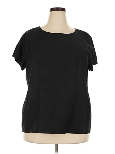 Pre-owned Talbots Short Sleeve T-shirt In Black