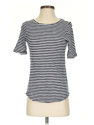 Pre-owned Talbots Short Sleeve T-shirt In Blue