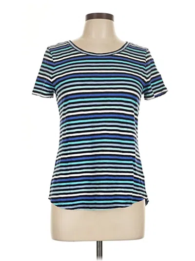 Pre-owned Talbots Short Sleeve T-shirt In Blue