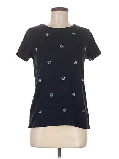 Pre-owned Talbots Short Sleeve T-shirt In Blue