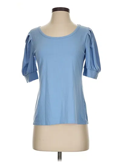 Pre-owned Talbots Short Sleeve T-shirt In Blue