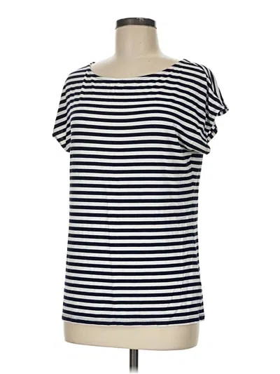 Pre-owned Talbots Short Sleeve T-shirt In Blue