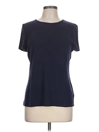 Pre-owned Talbots Short Sleeve T-shirt In Blue