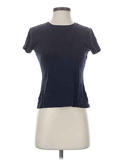 Pre-owned Talbots Short Sleeve T-shirt In Blue