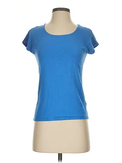 Pre-owned Talbots Short Sleeve T-shirt In Blue