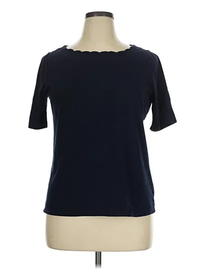 Pre-owned Talbots Short Sleeve T-shirt In Blue