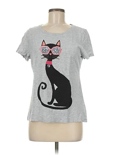 Pre-owned Talbots Short Sleeve T-shirt In Gray