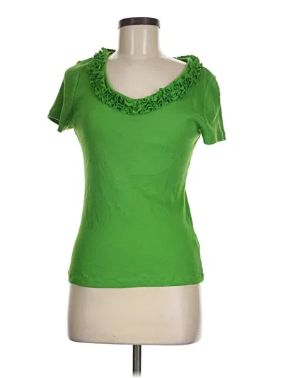 Pre-owned Talbots Short Sleeve T-shirt In Green