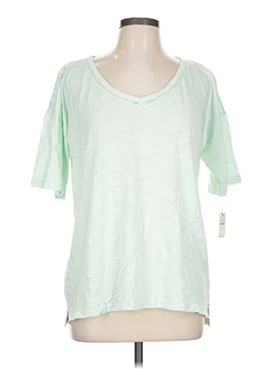 Pre-owned Talbots Short Sleeve T-shirt In Green