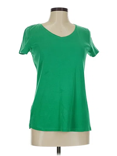 Pre-owned Talbots Short Sleeve T-shirt In Green