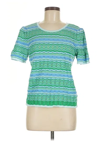 Pre-owned Talbots Short Sleeve T-shirt In Green