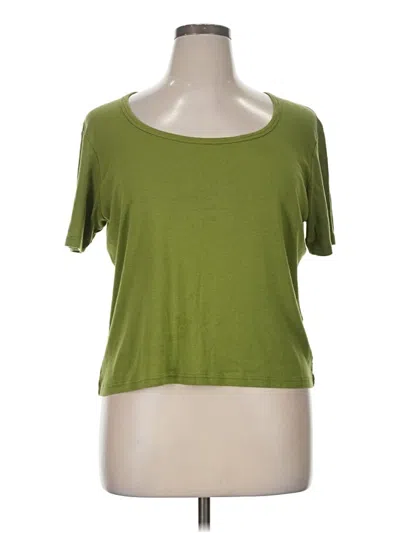 Pre-owned Talbots Short Sleeve T-shirt In Green