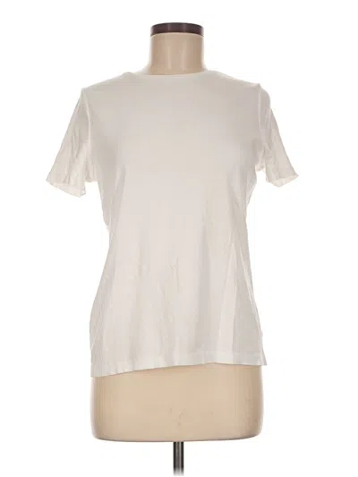 Pre-owned Talbots Short Sleeve T-shirt In Ivory