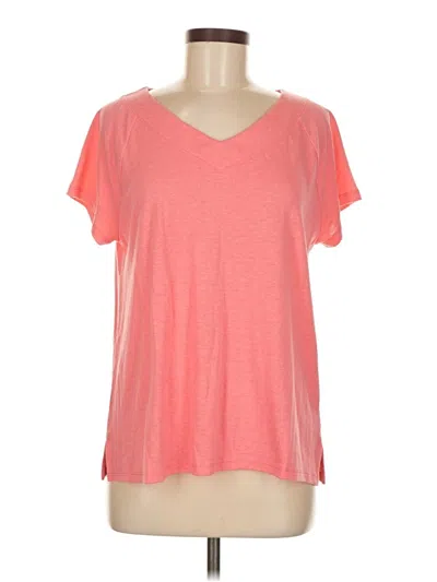 Pre-owned Talbots Short Sleeve T-shirt In Orange