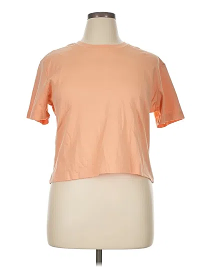 Pre-owned Talbots Short Sleeve T-shirt In Orange