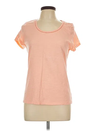 Pre-owned Talbots Short Sleeve T-shirt In Orange