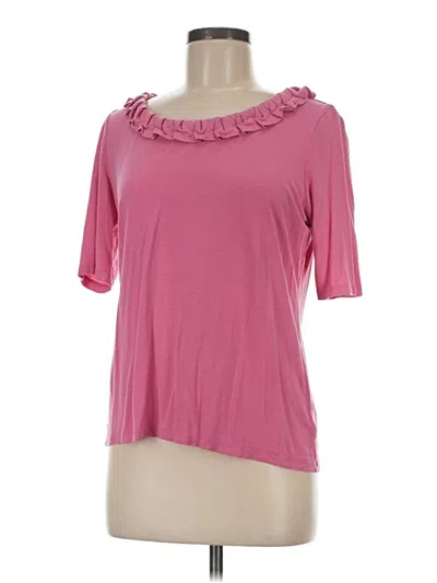 Pre-owned Talbots Short Sleeve T-shirt In Pink