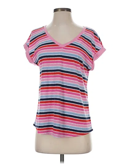 Pre-owned Talbots Short Sleeve T-shirt In Pink