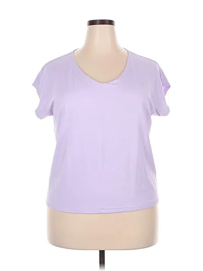 Pre-owned Talbots Short Sleeve T-shirt In Purple