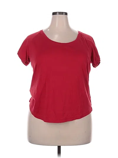 Pre-owned Talbots Short Sleeve T-shirt In Red