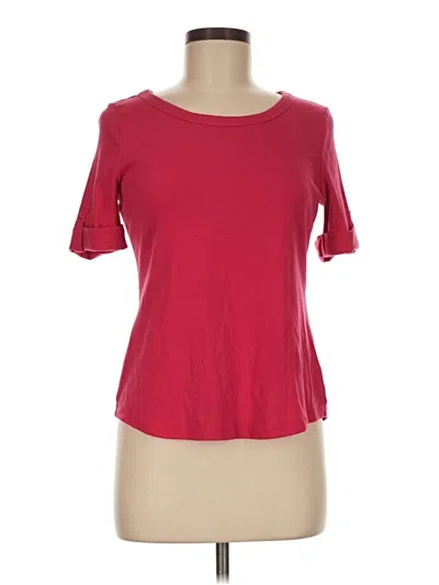 Pre-owned Talbots Short Sleeve T-shirt In Red