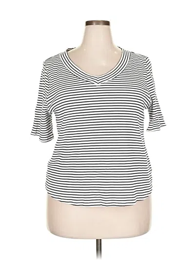 Pre-owned Talbots Short Sleeve T-shirt In Silver