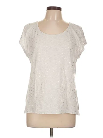 Pre-owned Talbots Short Sleeve T-shirt In Silver