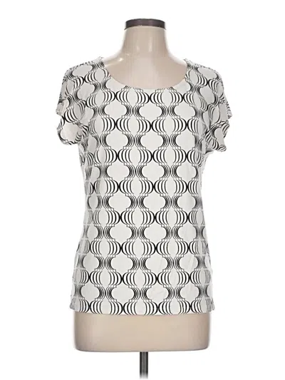 Pre-owned Talbots Short Sleeve T-shirt In Silver