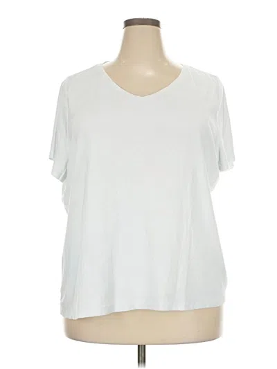 Pre-owned Talbots Short Sleeve T-shirt In Silver