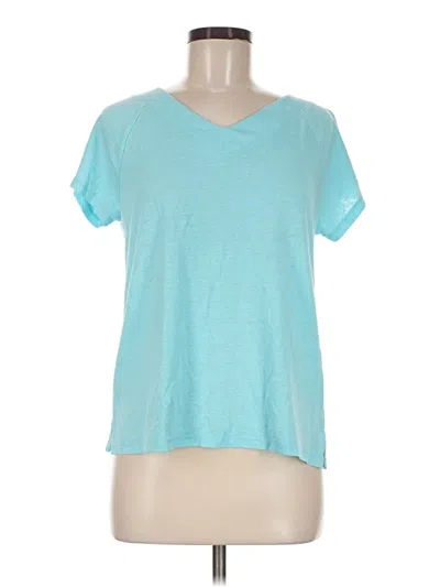 Pre-owned Talbots Short Sleeve T-shirt In Teal