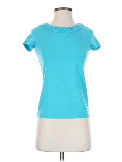 Pre-owned Talbots Short Sleeve T-shirt In Teal