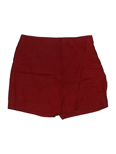 Pre-owned Talbots Shorts In Burgundy