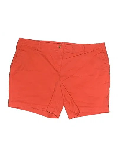Pre-owned Talbots Shorts In Orange