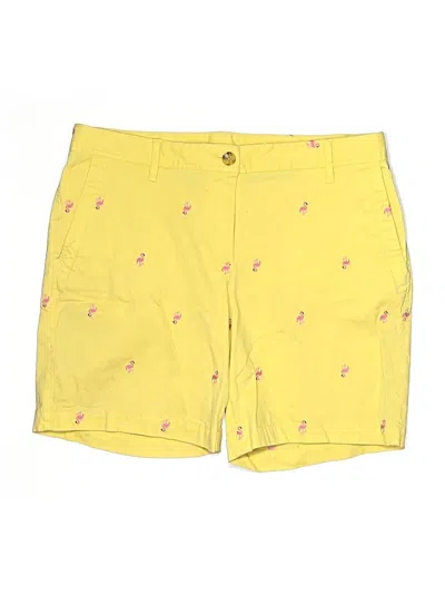 Pre-owned Talbots Shorts In Yellow