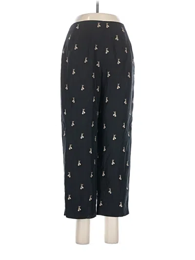 Pre-owned Talbots Silk Pants In Black