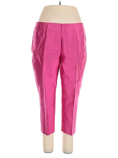 Talbots Silk Pants In Pink