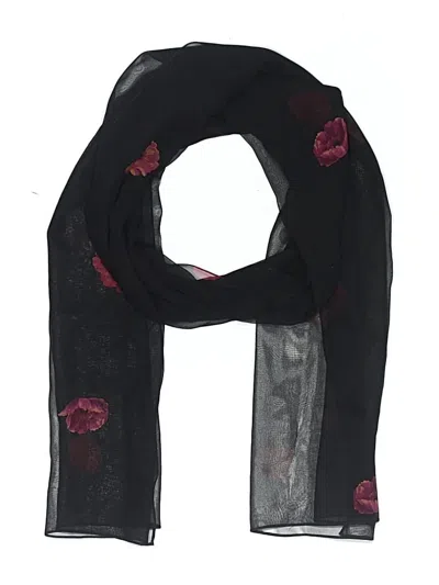 Pre-owned Talbots Silk Scarf In Black