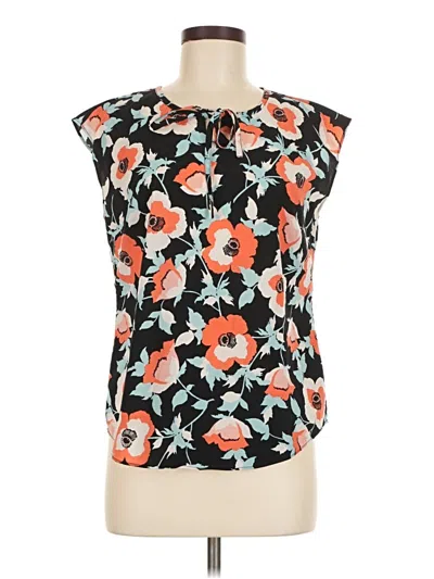 Pre-owned Talbots Sleeveless Blouse In Black