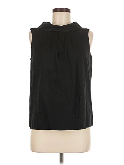 Pre-owned Talbots Sleeveless Blouse In Black