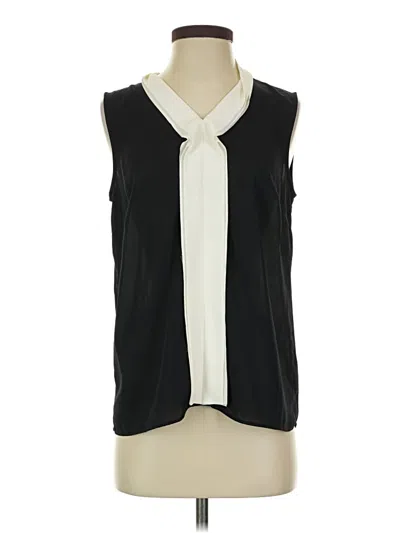 Pre-owned Talbots Sleeveless Blouse In Black