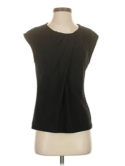 Pre-owned Talbots Sleeveless Blouse In Black