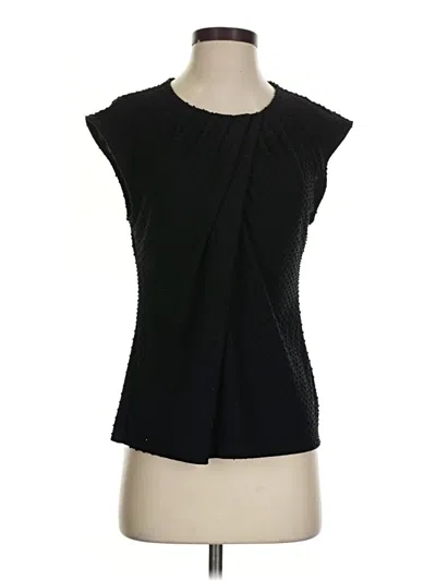 Pre-owned Talbots Sleeveless Blouse In Black