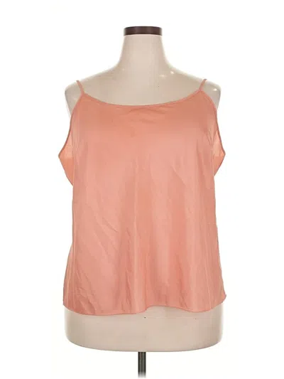 Pre-owned Talbots Sleeveless Blouse In Orange